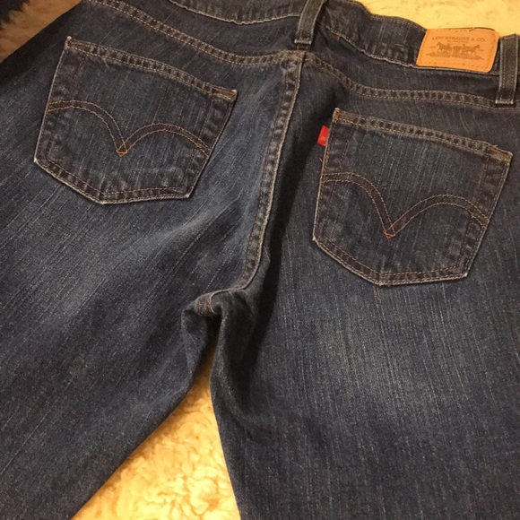 Levi's 529 Curvy Bootcut Jeans size 8 - Picture 4 of 6